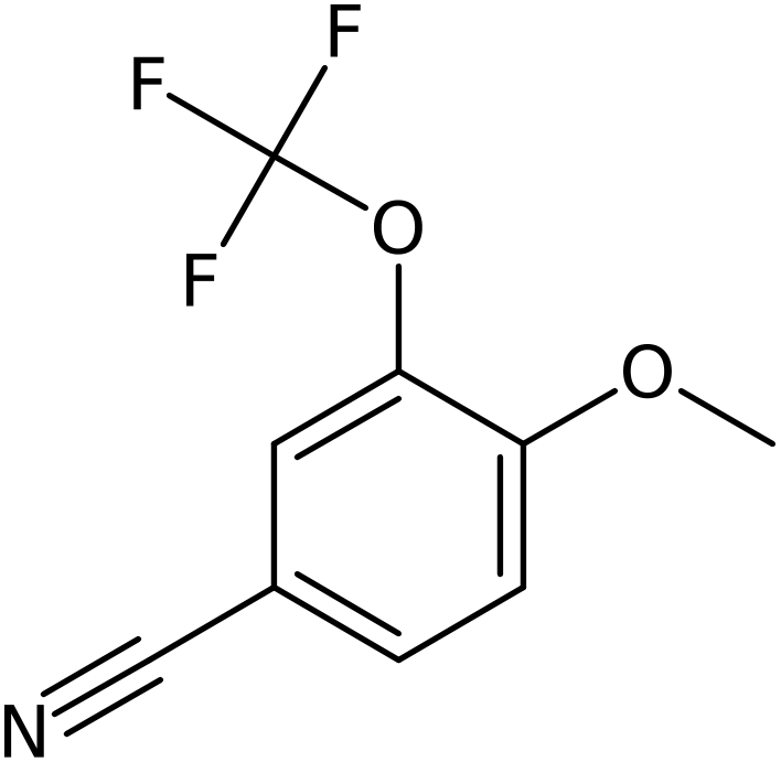 CAS: 1261653-03-5 | 4-Methoxy-3-(trifluoromethoxy)benzonitrile, >97%, NX19570