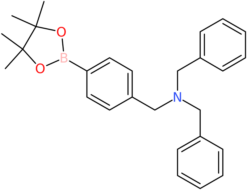 Dibenzyl-[4-(4,4,5,5-tetramethyl-[1,3,2]dioxaborolan-2-yl)-benzyl]-amine, NX74003