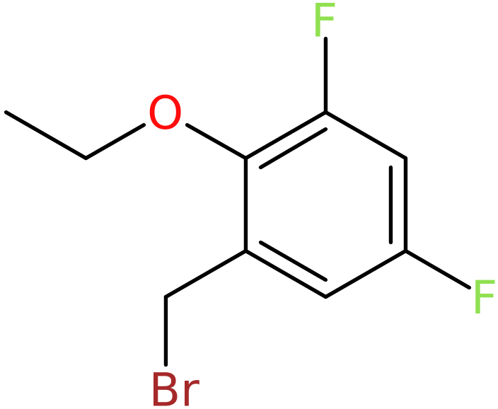 CAS: 1017779-82-6 | 2-Ethoxy-3,5-difluorobenzyl bromide, >97%, NX11238