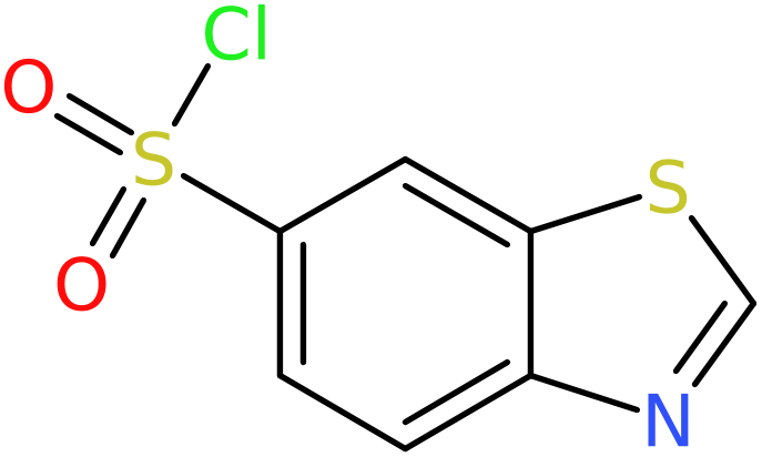 CAS: 181124-40-3 | 1,3-Benzothiazole-6-sulphonyl chloride, >95%, NX30383