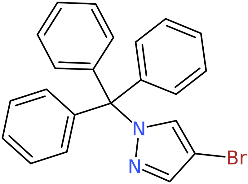 CAS: 95162-14-4 | 4-Bromo-1-trityl-1H-pyrazole, NX70614