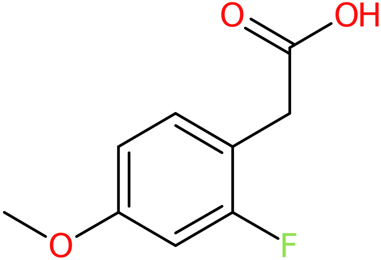 CAS: 883531-28-0 | 2-Fluoro-4-methoxyphenylacetic acid, NX66128