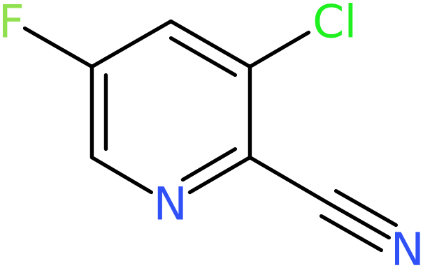 CAS: 950670-25-4 | 3-Chloro-5-fluoropyridine-2-carbonitrile, NX70580