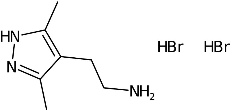 CAS: 1257658-83-5 | 4-(2-Aminoethyl)-3,5-dimethyl-1H-pyrazole dihydrobromide, NX19248