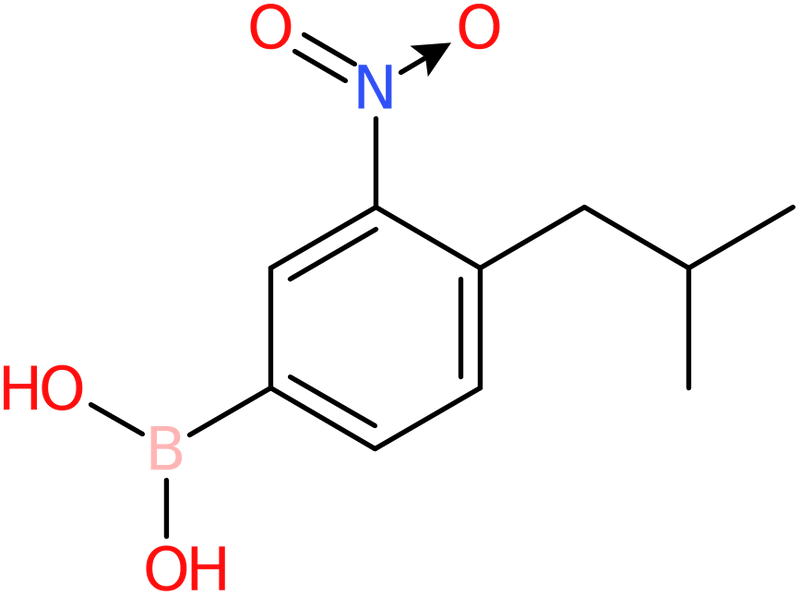 CAS: 850568-57-9 | 4-Isobutyl-3-nitrobenzeneboronic acid, >97%, NX63940