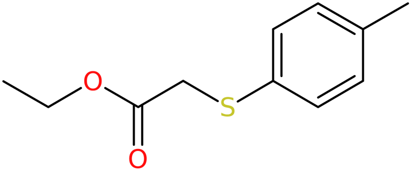 CAS: 14738-27-3 | Ethyl 2-[(4-methylphenyl)sulfanyl]acetate, >95%, NX25070