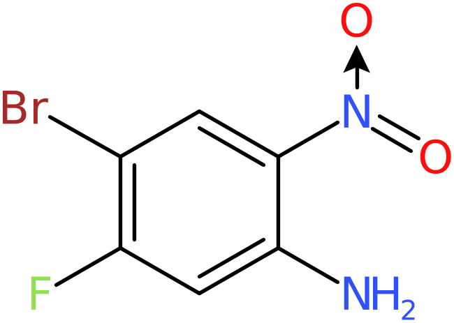 CAS: 153505-36-3 | 4-Bromo-5-fluoro-2-nitroaniline, >97%, NX25982