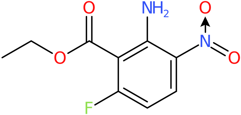 CAS: 150368-37-9 | 2-Amino-6-fluoro-3-nitrobenzoic acid ethyl ester, NX25519