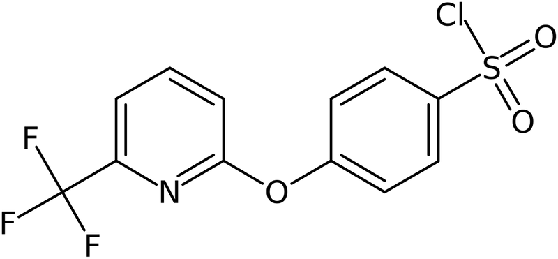 CAS: 1210732-06-1 | 4-{[6-(Trifluoromethyl)pyridin-2-yl]oxy}benzenesulphonyl chloride, NX17383