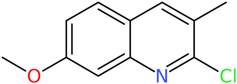 CAS: 132118-45-7 | 2-Chloro-7-methoxy-3-methylquinoline, NX20989