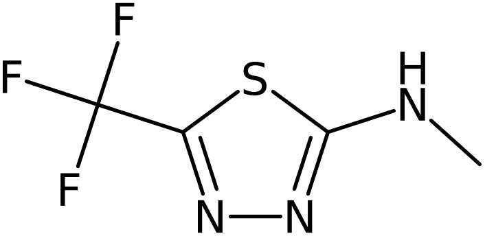 CAS: 25366-22-7 | 2-(Methylamino)-5-(trifluoromethyl)-1,3,4-thiadiazole, >97%, NX37848