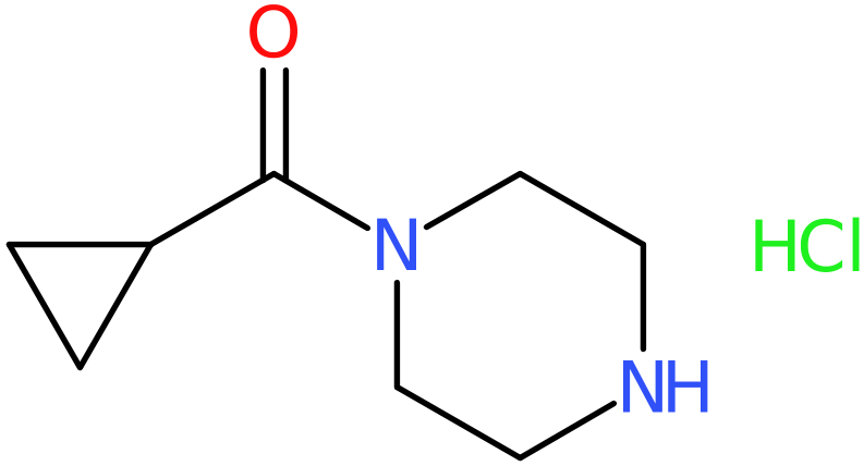 CAS: 1021298-67-8 | Cyclopropyl(piperazin-1-yl)methanone hydrochloride, >97%, NX11470