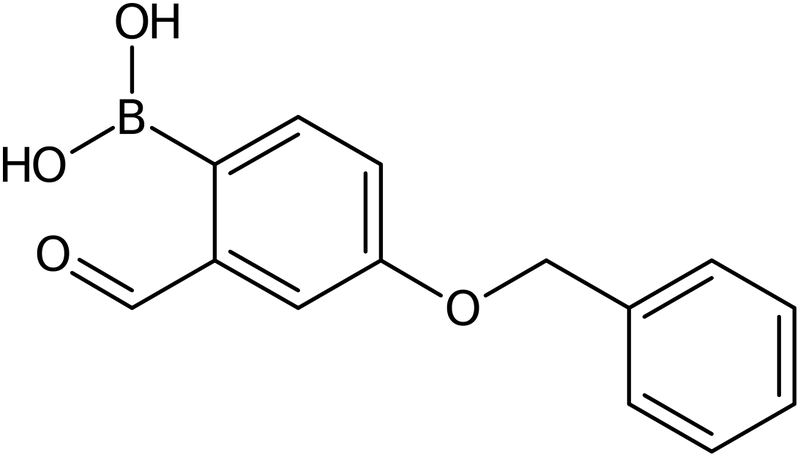 CAS: 139962-97-3 | 4-(Benzyloxy)-2-formylbenzeneboronic acid, >97%, NX23275