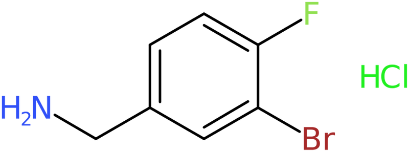 CAS: 202865-68-7 | 3-Bromo-4-fluorobenzylamine hydrochloride, NX33005