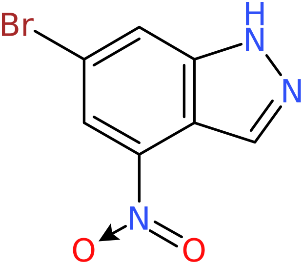 CAS: 885518-46-7 | 6-Bromo-4-nitro-1H-indazole, >97%, NX66356