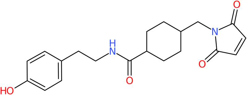 CAS: 143245-96-9 | [2-(4-Hydroxyphenyl)ethyl]-[4-(N-maleimidomethyl)cyclohexyl]-carboxamide, NX24210