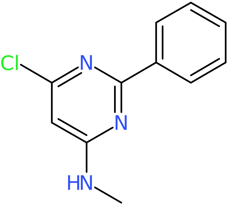 CAS: 1017782-49-8 | 6-Chloro-N-methyl-2-phenylpyrimidin-4-amine, >95%, NX11250