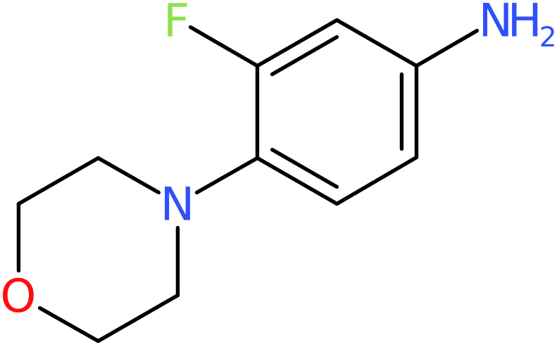 CAS: 93246-53-8 | 3-Fluoro-4-morpholinoaniline, >98%, NX69498