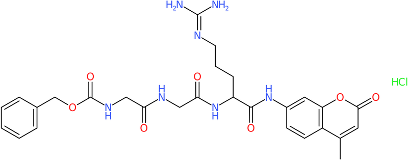 CAS: 102601-58-1 | Z-Gly-Gly-Arg-AMC HCl, NX11609