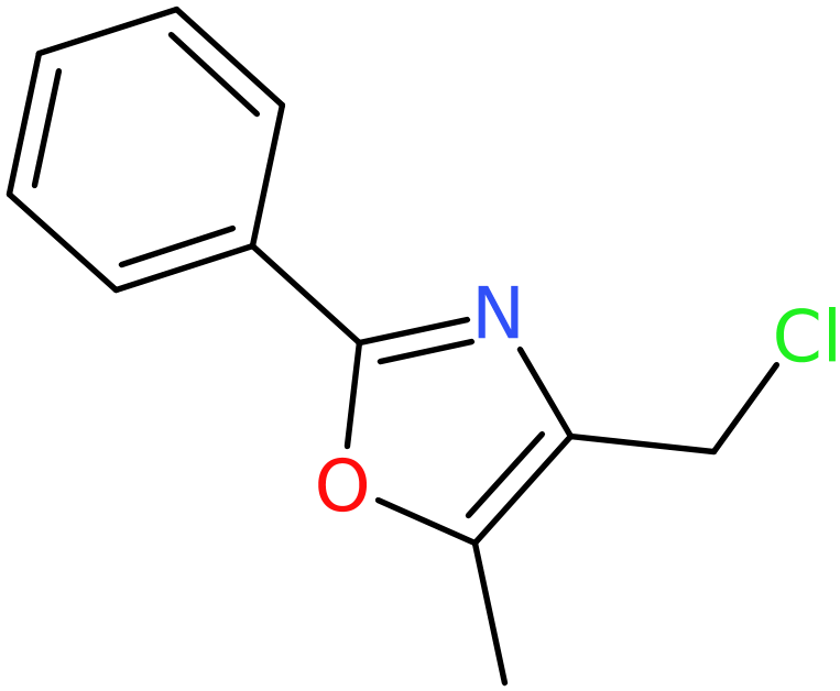 CAS: 103788-61-0 | 4-Chloromethyl-5-methyl-2-phenyl-oxazole, NX12064