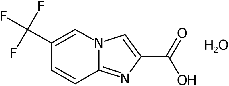 CAS: 1018828-69-7 | 6-(Trifluoromethyl)imidazo[1,2-a]pyridine-2-carboxylic acid monohydrate, NX11303