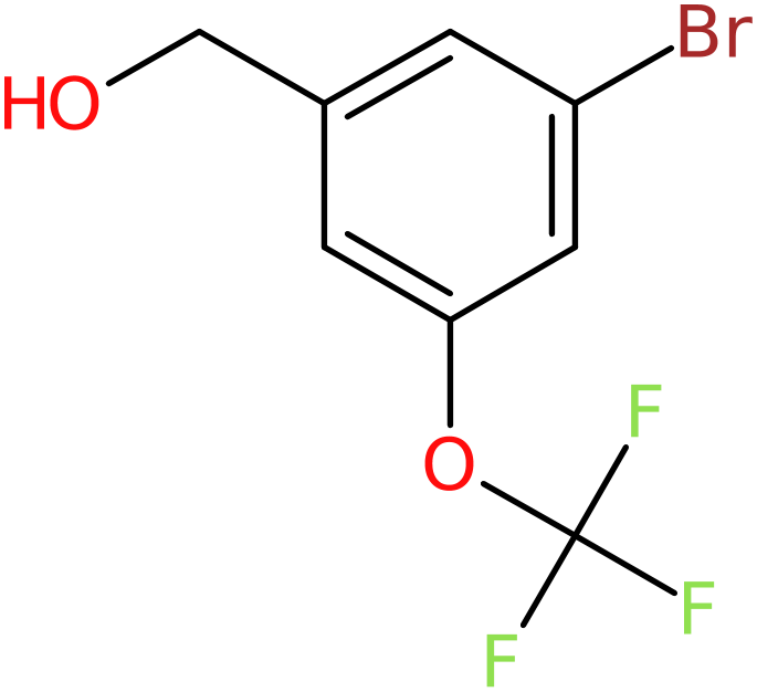 CAS: 1026201-95-5 | 3-Bromo-5-(trifluoromethoxy)benzyl alcohol, >98%, NX11613