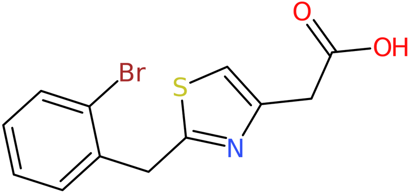 CAS: 1053656-88-4 | [2-(2-Bromobenzyl)thiazol-4-ylacetic acid, NX12618