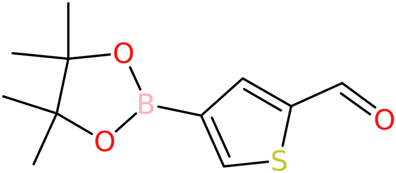 CAS: 881381-12-0 | 4-(Tetramethyl-1,3,2-dioxaborolan-2-yl)thiophene-2-carbaldehyde, NX66017