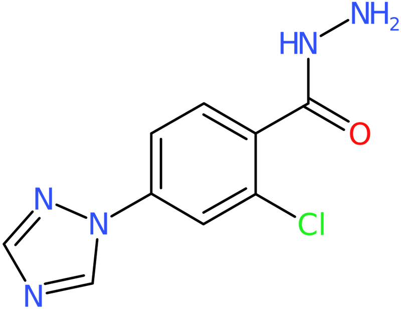 CAS: 952183-16-3 | 2-Chloro-4-(1H-1,2,4-triazol-1-yl)benzhydrazide, NX70766