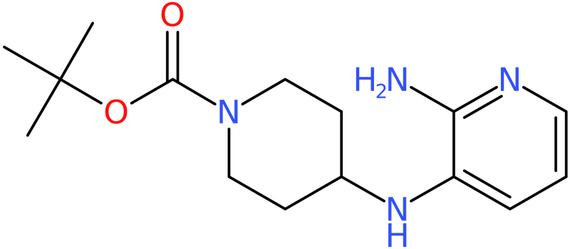 CAS: 781649-86-3 | tert-Butyl 4-[(2-aminopyridin-3-yl)amino]piperidine-1-carboxylate, NX61873