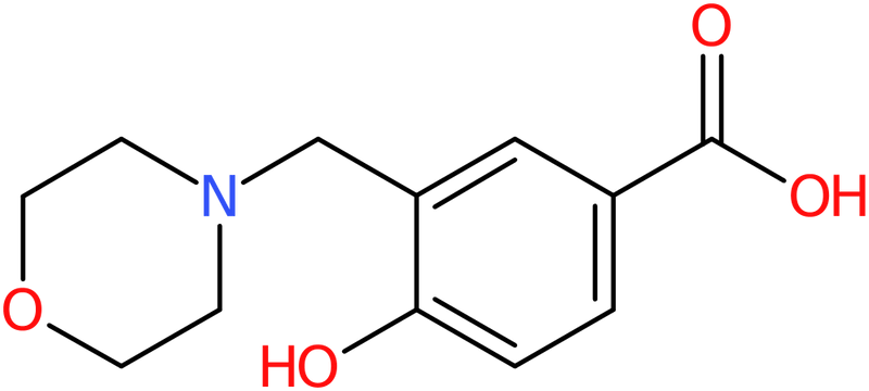 CAS: 143269-99-2 | 4-Hydroxy-3-(morpholinomethyl)benzoic acid, NX24216