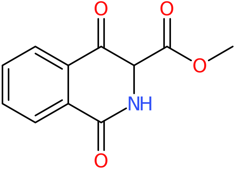 CAS: 91092-92-1 | 3-Carbomethoxy-1,2,3,4-tetrahydroisoquinoline-1,4-dione, NX68260