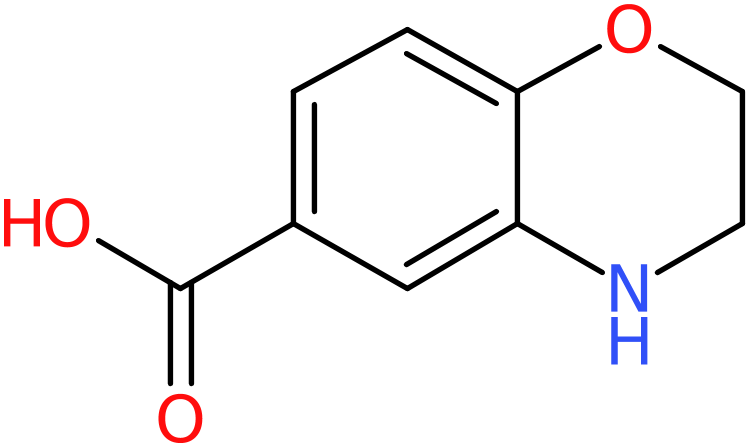 CAS: 918789-44-3 | 3,4-Dihydro-2H-1,4-benzoxazine-6-carboxylic acid, NX68927