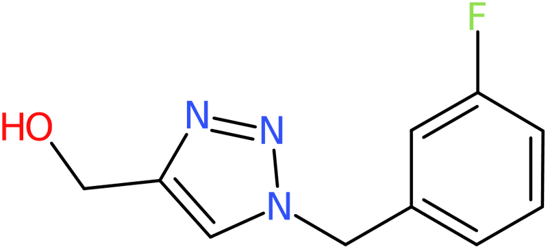 CAS: 952183-23-2 | 1-(3-Fluorobenzyl)-4-(hydroxymethyl)-1H-1,2,3-triazole, NX70773