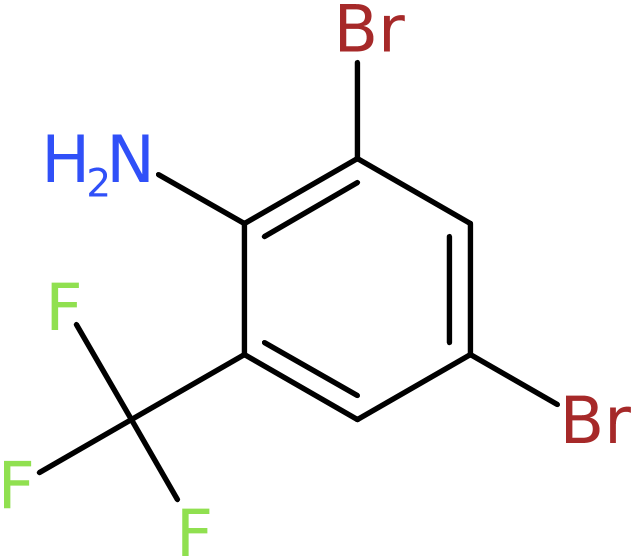 CAS: 71757-14-7 | 2-Amino-3,5-dibromobenzotrifluoride, >97%, NX59451