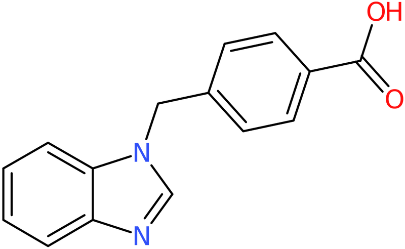 CAS: 139742-50-0 | 4-[(1H-Benzimidazol-1-yl)methyl]benzoic acid, >97%, NX23244