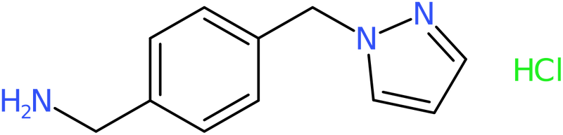 CAS: 904696-62-4 | 1-[4-(Aminomethyl)benzyl]-1H-pyrazole hydrochloride, tech, NX67956