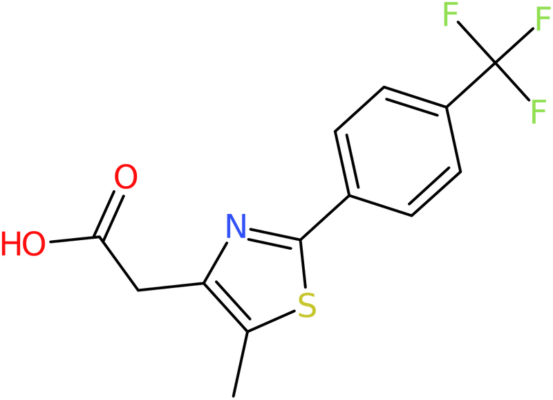 CAS: 924868-88-2 | {5-Methyl-2-[4-(trifluoromethyl)phenyl]-1,3-thiazol-4-yl}acetic acid, >95%, NX69108