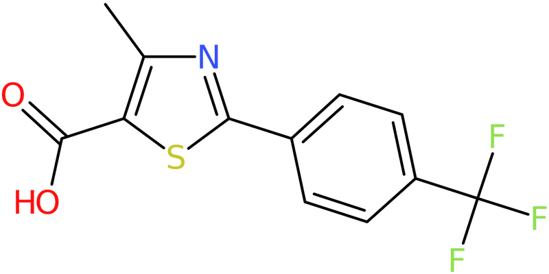 CAS: 144059-86-9 | 4-Methyl-2-[4-(trifluoromethyl)phenyl]-1,3-thiazole-5-carboxylic acid, >97%, NX24439