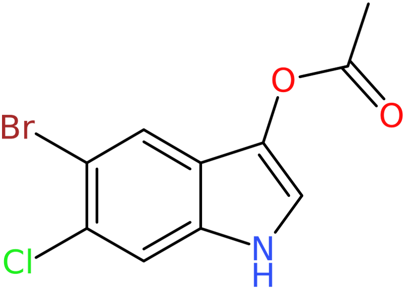 CAS: 102185-48-8 | 5-Bromo-6-chloro-3-indoxyl-3-acetate, NX11492