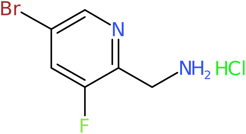 CAS: 1257535-19-5 | 2-(Aminomethyl)-5-bromo-3-fluoropyridine hydrochloride, NX19212