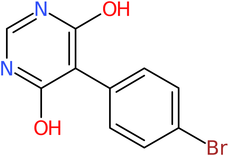 CAS: 706811-25-8 | 5-(4-Bromophenyl)pyrimidine-4,6-diol, NX59105