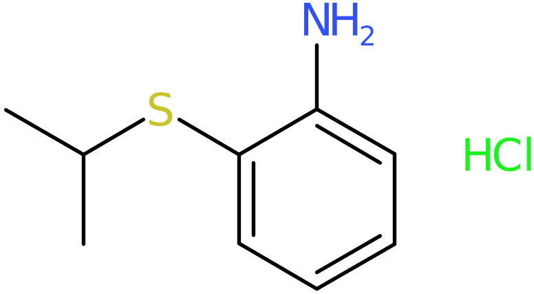 CAS: 861343-73-9 | 2-(Isopropylthio)aniline hydrochloride, >98%, NX64604