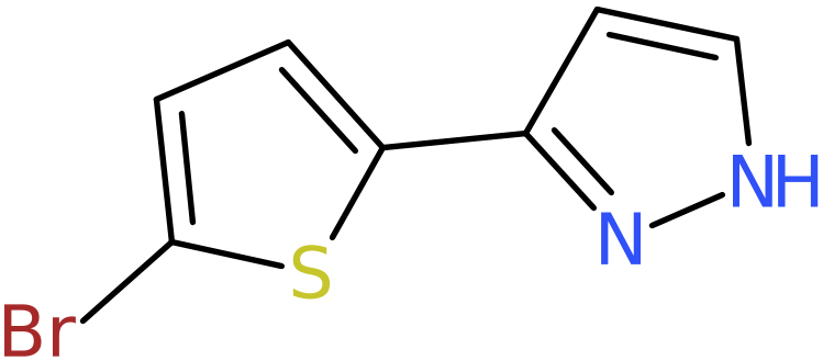 CAS: 166196-67-4 | 3-(5-Bromothien-2-yl)-1H-pyrazole, NX27882