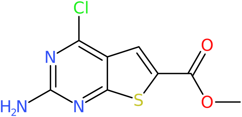 CAS: 871231-32-2 | Methyl 2-amino-4-chlorothieno[2,3-d]pyrimidine-6-carboxylate, NX65206