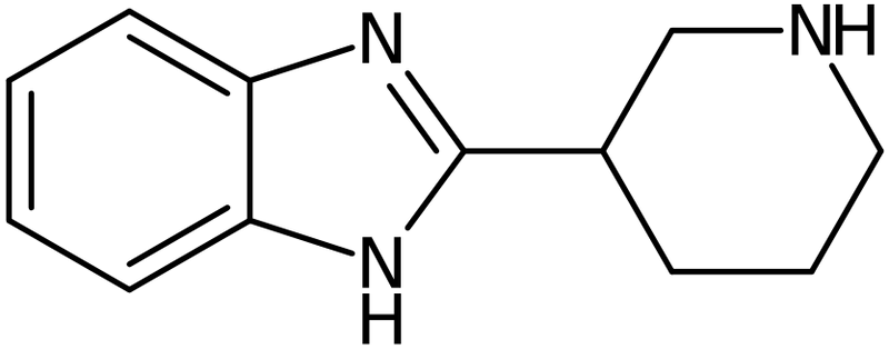 CAS: 123771-23-3 | 2-(Piperidin-3-yl)-1H-benzo[d]imidazole, >98%, NX18539