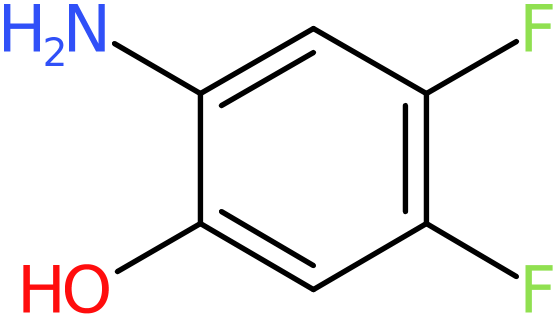 CAS: 163734-01-8 | 2-Amino-4,5-difluorophenol, >98%, NX27588