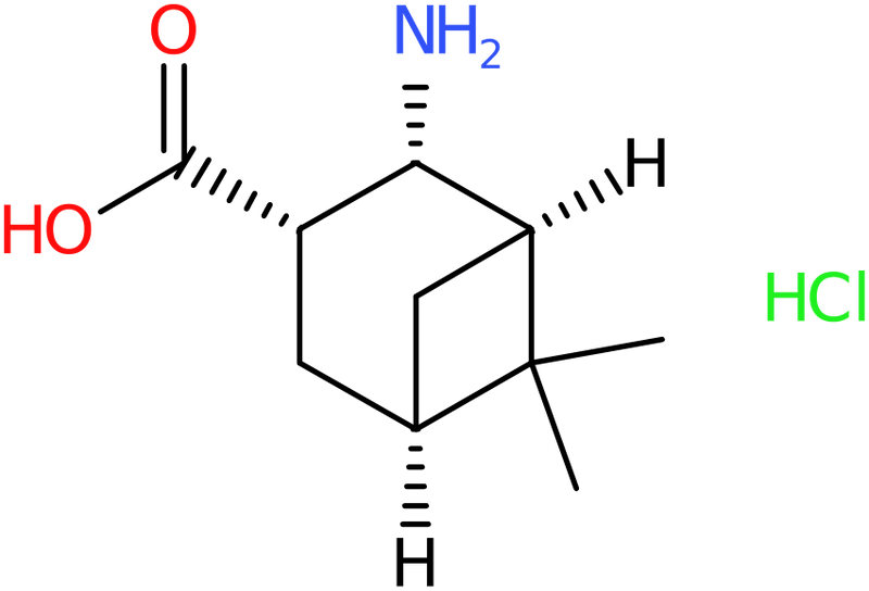 CAS: 1027343-50-5 | (1R,2R,3S,5R)-2-Amino-6,6-dimethylbicyclo[3.1.1]heptan-3-carboxylic acid hydrochloride, NX11647