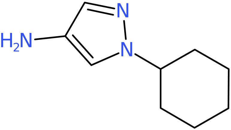 CAS: 97421-23-3 | 1-Cyclohexyl-1H-pyrazol-4-amine, NX71492