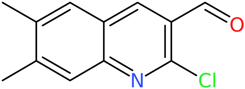 CAS: 94856-39-0 | 2-Chloro-6,7-dimethylquinoline-3-carboxaldehyde, NX70491